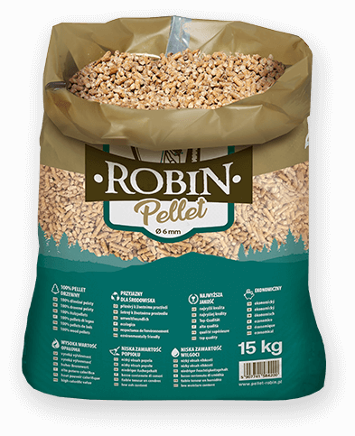 worek pelletu opałowego Robin do kupienia w Miechowie lub sklepie internetowym